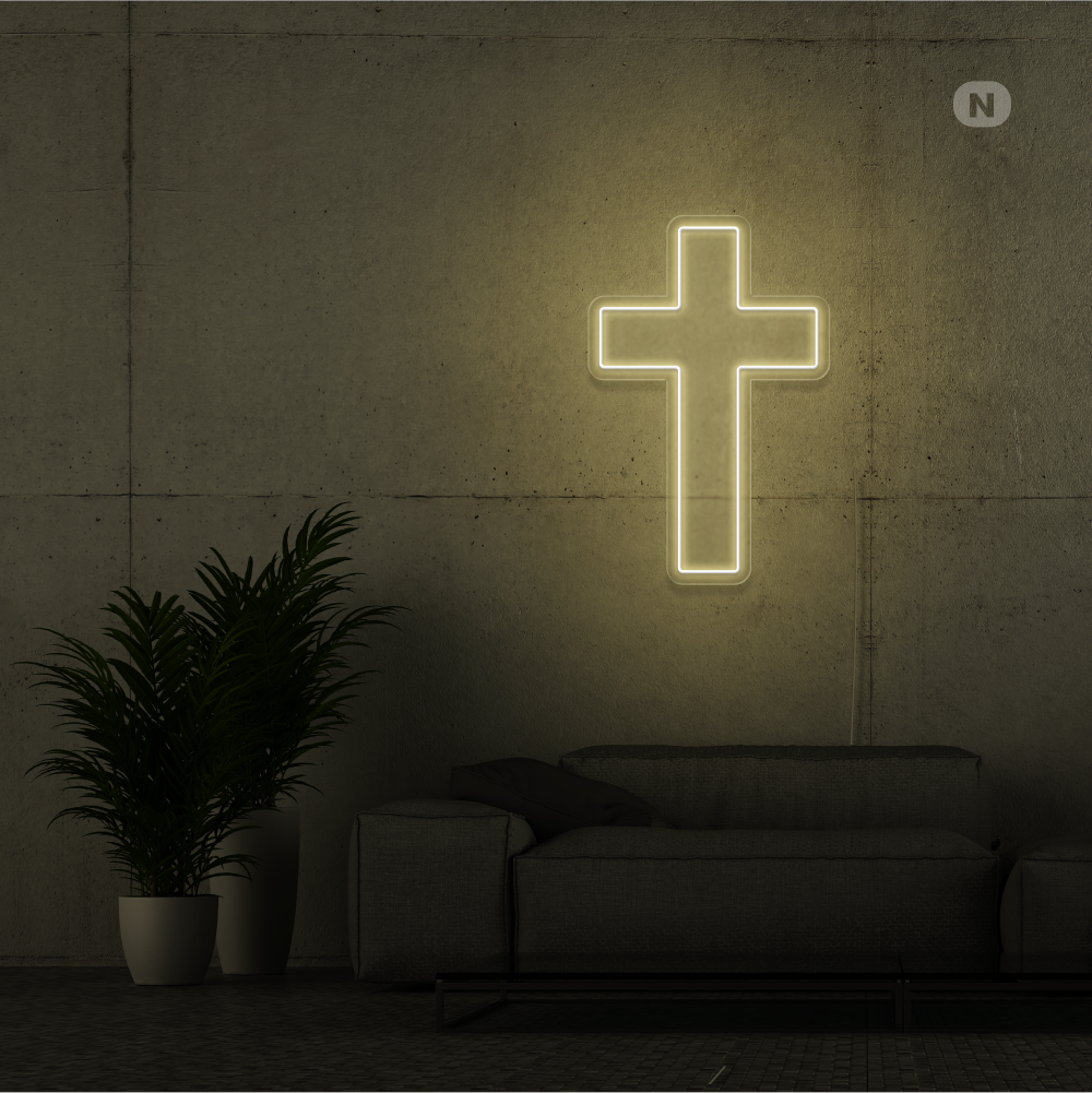 Neon Verlichting Kruis