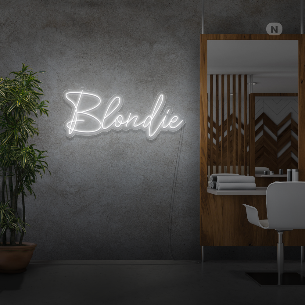 Neon Verlichting Blondie